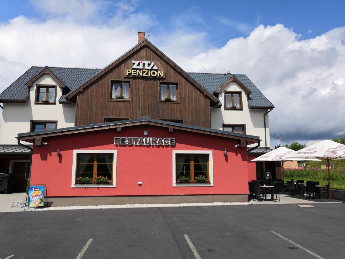 Penzion Zita Boží Dar Exterior foto