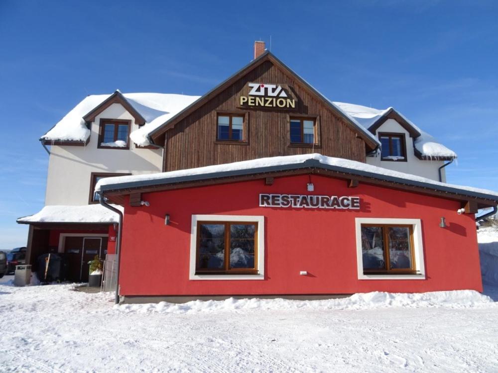 Penzion Zita Boží Dar Exterior foto